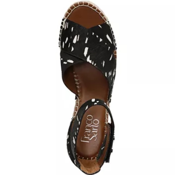 NEW 🌺 Franco Suarto Carma Espadrille Wedge Sandal - Picture 7 of 8